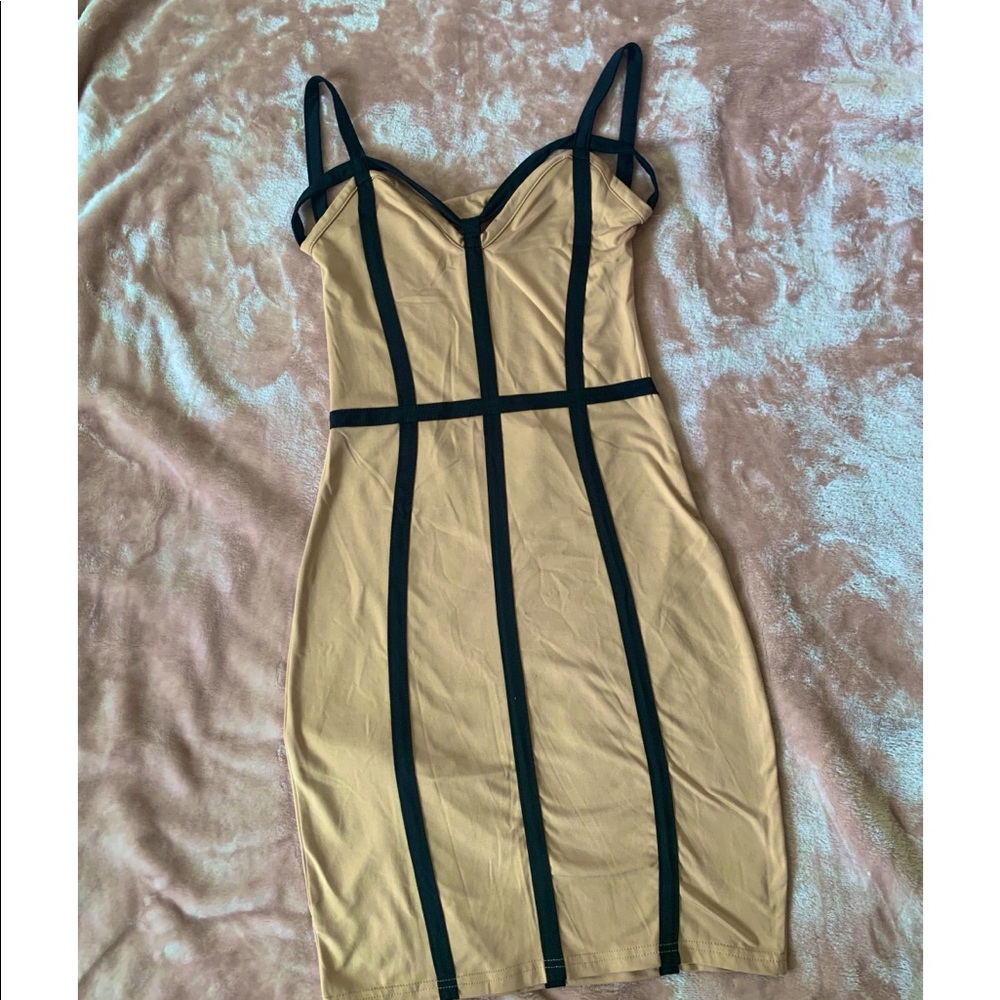 Nude Mini Dress